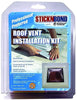 STICKNBOND Leisure Time 60007 RV Trailer Camper Cleaners Roof Vent Installation Kit