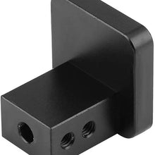 Qiilu Car Engine Cover Lock, Aluminum Alloy Engine Cover Lock hood Release Latch Handle Repair Kit Black for CIVIC 1996-2011