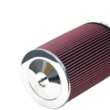 K&N Universal Clamp-On Air Filter: High Performance, Premium, Washable, Replacement Engine Filter: Flange Diameter: 6 In, Filter Height: 11 In, Flange Length: 1 In, Shape: Round Tapered, RF-1026
