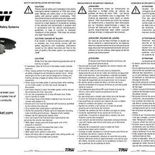 TRW TPC1728 Premium Ceramic Front Disc Brake Pad Set