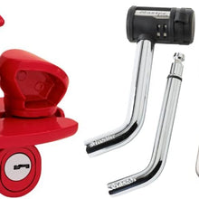 Master Lock 3895DAT - Coupler Lock, Receiver Lock and Latch Lock - 3 Components Keyed Alike