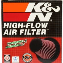 K&N Universal Air Filter - Carbon Fiber Top: High Performance, Premium, Replacement Filter: Flange Diameter: 4.25 In, Filter Height: 6.75 In, Flange Length: 0.625 In, Shape: Round, RP-5167
