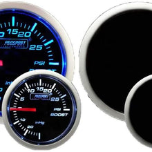 ProSport Gauges Performance Series 52mm Electric Boosting Gauge + Mounting Kit