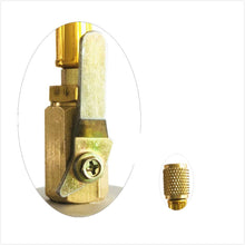 GooM R134A Car Auto A/C AC Oil Dye Injector With 13LS and QC15L,R134 R12 R22 Injection Tool Filler 1/4" SAE