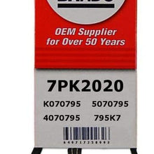 ban.do 7PK1700 OEM Quality Serpentine Belt (7PK2020)
