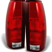 For C/K C10 Series Blazer Sierra Suburban Pickup Truck Red Clear Rear Tail Light Brake Lamps Replacement