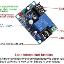 ZEFS--ESD Electronic Module 30A Automatic Charging Control Board 48V Battery Charger Controller Protection Switch Module Switching Power Supply