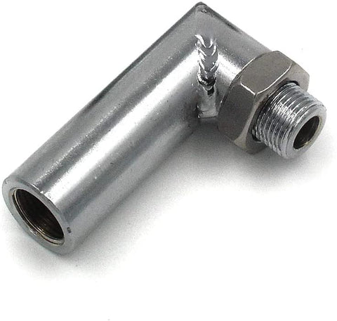 Oxygen O2 Sensor Fitting Defouler CEL Fix L-Shape 90 Degree Angled M18x1.5mm for Headers and Exhaust pipes