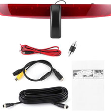 Wchiuoe Car Rear View Camera Rear View Camera Reverse Camera 170° Wide Angle with LED Brake Light Fit for Mercedes Benz Vito Van 2 Doors 2016