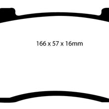 EBC Brakes DP61259 6000 Series Greenstuff Truck and SUV Brake Pad