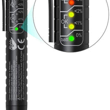 VXSCAN Brake Fluid Tester Diagnostic Testing Tool Automotive Brakes Brake Fluid Liquid Tester Pen Calibrated For DOT4 with 5 LED Indicator