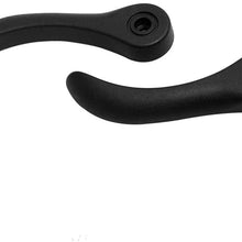 Seat Adjuster Release Handle LH Driver Side & RH Right Passenger Side Front Seat Recliner Adjustment Handle for Chevrolet Colorado GMC Canyon Chevrolet SSR Hummer H3 12473018 89039102 (Black)