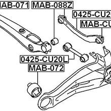 Mr519127 - Arm Bushing (for Lateral Control Arm) For Mitsubishi - Febest