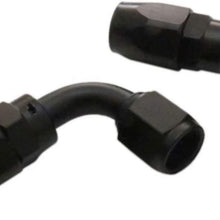 2pcs 10AN Swivel Oil/Air/Fuel/Gas Line Hose End Fitting Elbow 90 Degree