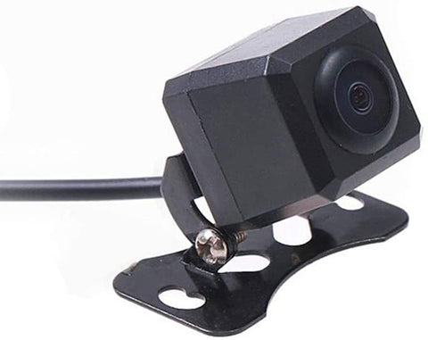 Car Auto Front View Camera Forward Cam Screw Bumper Mount Universal Fit Non-Mirror Image w/o Grid Lines Parking Assistance 12V