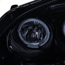 Spec-D Tuning 2LHP-CV01G-TM Honda Civic Dual Halo Led Glossy Black Projector Headlights
