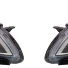 CPP Driver & Passenger Side Headlights for 2015 Hyundai Sonata HY2503183, HY2502183