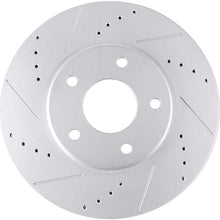 ROADFAR Drilled Slotted Front Rear Brake Rotors fit for 2004-2009 2011-2017 Nissan Quest
