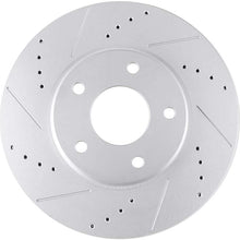 Premium Cross-Drilled & Slotted brake Rotor ANPART fit for 2004-2009 2011-2017 Quest