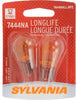 Sylvania 7444NALL Amber Long Life Miniature Bulbs (Pair)