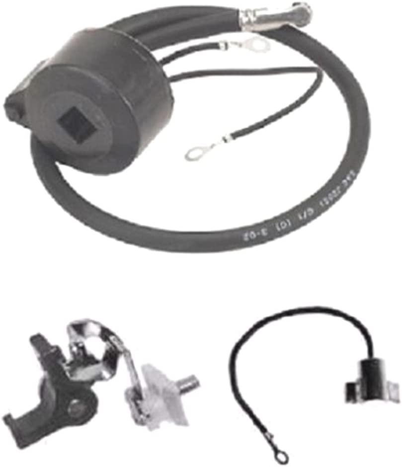 Favorite-trade Ignition Coil/Module w/Ignition Set Points & Condenser for Tecumseh