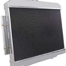 CoolingCare 56MM 3 Row All Aluminum Radiator for 1961-1966 Chevy C10 C20 C30 Pickup & Pontiac Oldsmobile Multiple Models