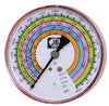 Gauge, 4 In Dia., High Side, Red, 800 psi