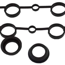 labwork Spark Plug Seals and Cam Gaske Valve Cover Gasket Set Fit for Porsche Cayenne V8