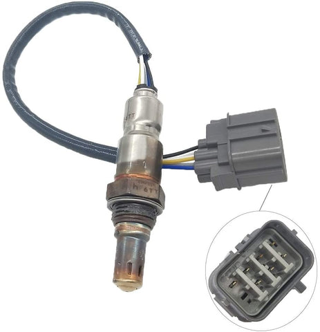 JESBEN 5-Wire Wideband Air Fuel Ratio Oxygen Sensor Upstream O2 Sensor 1 For Accord 3.0L 2003-2007 Odyssey 2005-2006 Ridgeline 2006-2008 Pilot Acura RL 3.5L-V6 2005-2008 234-5010 36531-RCA-A01