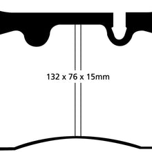EBC Brakes DP31908C Redstuff Ceramic Low Dust Brake Pad