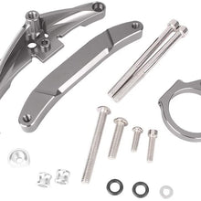 Mallofusa Motorcycle Stabilizer Steering Damper Bracket Mount Holder Kit Compatible for Yamaha FZ1 FAZER 2006 2007 2008 2009 2010 2011 2012 2013 2014 2015 Blue