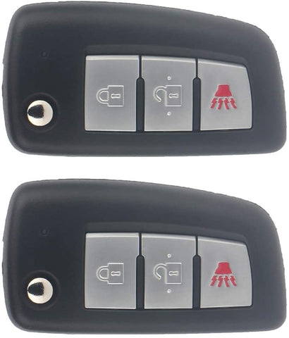 CTCAUTO Replacement Key Fob Keyless Entry Remote for Rogue 2014-2018  Replacement OEM ADP12548301S pack of 2