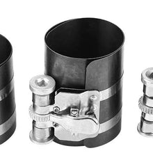 Piston Ring Compressor Kit Professional Piston Ring Service Tool Set Auto Engine Motor Cleaning Ring Expander Compressor