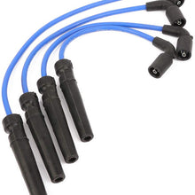 SCITOO Ignition Wire Sets New 21cm 56098 Fits for Chevy Aveo/ Aveo5 Daewoo Lanos Pontiac Wave Suzuki Swift+ 1999-2008