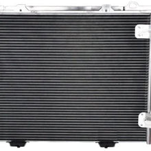 JSD PC0007 A/C Condenser for 1996-2002 W210 E300 E320 E420 E430 E55 AMG Ref# 7-4814