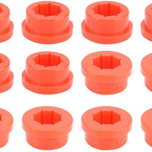 Yctze 12pcs Replacement Bushings Polyurethane Lower Control Arm Rear Camber Rear Camber Bushings Fit for Civic Integra
