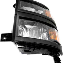 GM2502395 Headlight Assembly Driver Side Fits Chevrolet Silverado 1500 2014-2015