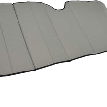 Motor Trend Front Windshield Sun shade - Accordion Folding Auto Sunshade for Car Truck SUV 58 x 24 Inch (Gray) - AS-311-GR_am