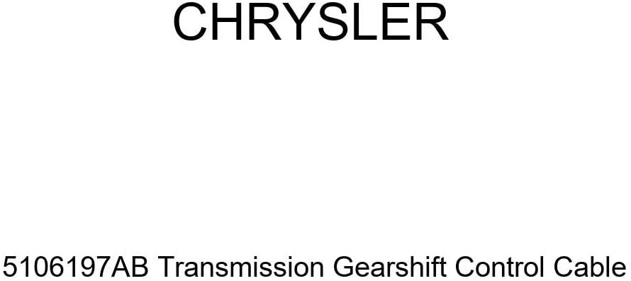 Genuine Chrysler 5106197AB Transmission Gearshift Control Cable