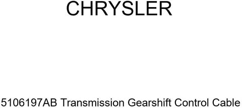 Genuine Chrysler 5106197AB Transmission Gearshift Control Cable