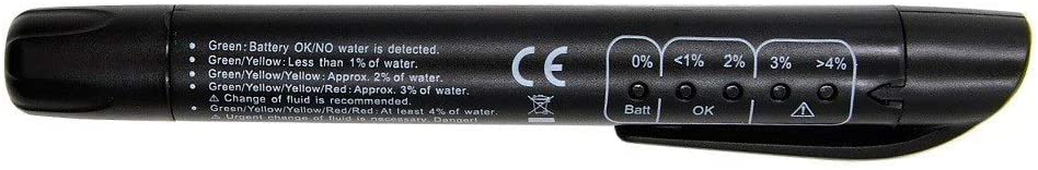 MDYHJDHYQ Car Tester Brake Fluid Liquid Tester Pen with 5 LED Car Auto Vehicle Tools Diagnostic Tools Mini Brake Fluid Tester