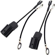 FARBIN Waterproof Auto Horn 12V Car Horn Loud Dual-Tone Electric Snail Horn Kit with 2Pcs Connector Harnesses Cable for Honda
