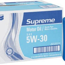 Chevron SAE 5W-30 Supreme Motor Oil - 1 Quart Bottle