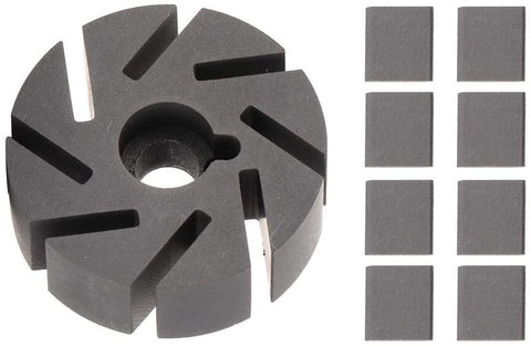 Vacuum Pump Impeller, Akozon Central Locking Vacuum Pump Motor Impeller A2208000648 Fit for Mercedes Benz