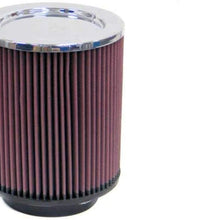 K&N Universal Clamp-On Air Filter: High Performance, Premium, Washable, Replacement Engine Filter: Flange Diameter: 4 In, Filter Height: 8 In, Flange Length: 0.625 In, Shape: Round, RD-1410