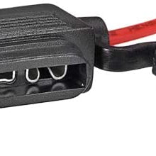 uxcell Fuse Holder In-line 18AWG Waterproof Fuse Holder Black for ATC/ATO Fuse