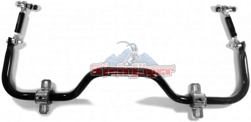 Steinjager 1997-2006 Jeep Wrangler TJ Rear Sway Bar and End Link Kit J0030302(For 4
