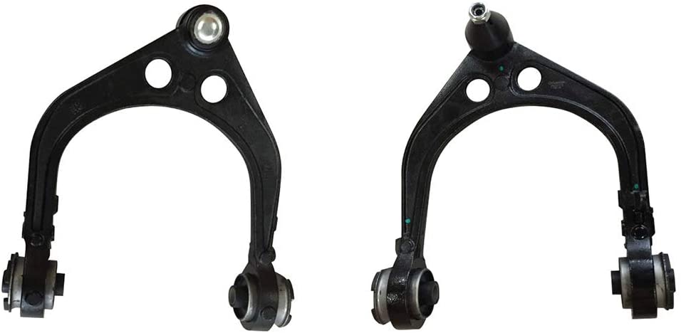 DRIVESTAR K620177 K620178 Front Upper Control Arms, with Ball Joint Bushing, for 2005-2015 Chrysler 300, 2006-2015 Dodge Charger/ 2005-2008 Magnum/ 2008-2015 Challenger, RWD, Pair