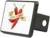 Truly Teague Rectangular Hitch Cover Hot & Spicy Chili Peppers