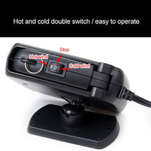 JXHD 12V Car Heater/Cold Fan - Heater Cooling Defroster Defogger 150W,Black
